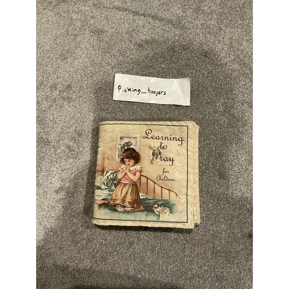 Learning to Pray for Children‎ Soft Cloth Book for Children